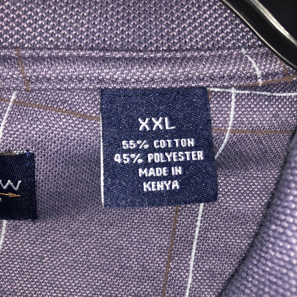 Arrow | Striped squared Polo Golf shirt - Picture 3 of 6